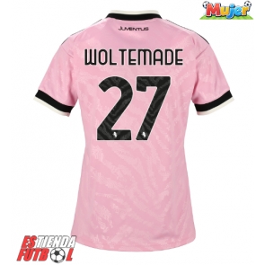 Juventus Nick Woltemade #27 Segunda Equipación Mujer 2026-27 Manga Corta